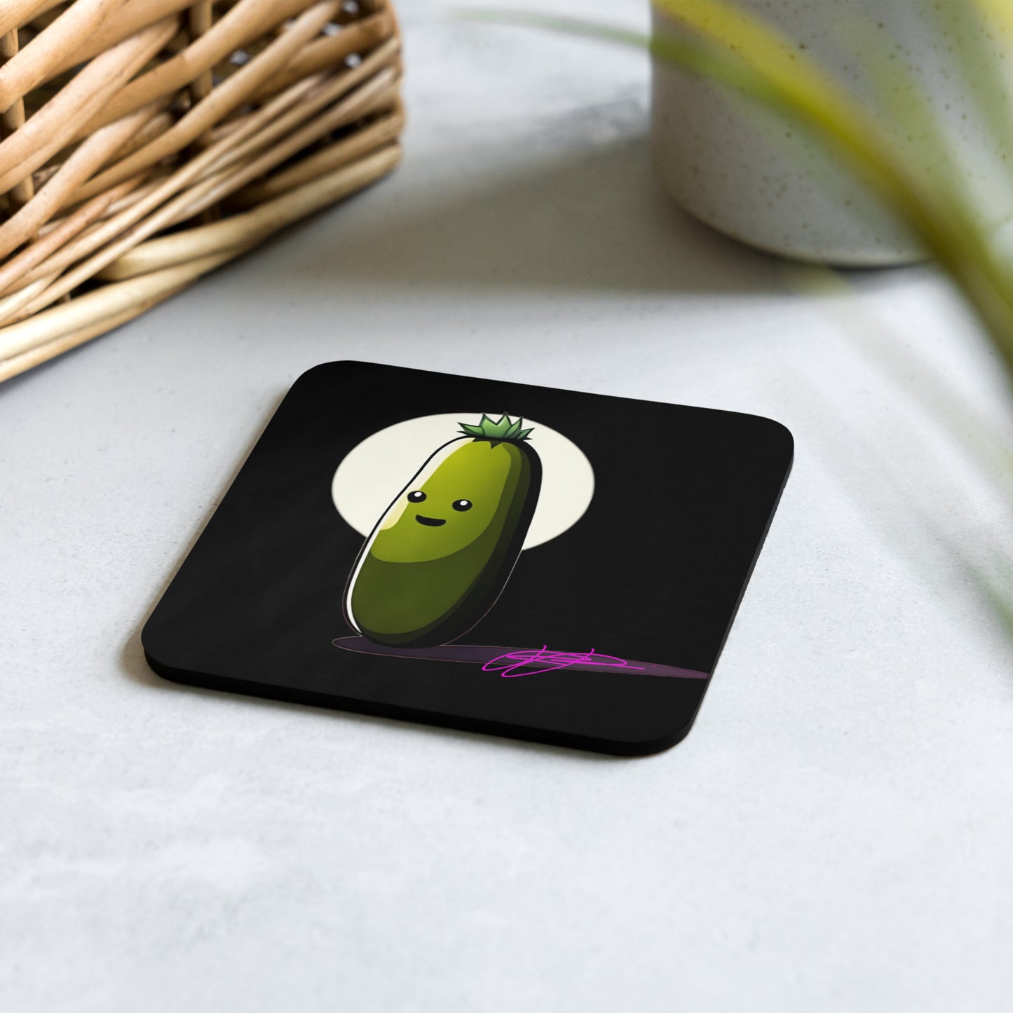 Pickle-Back Coaster