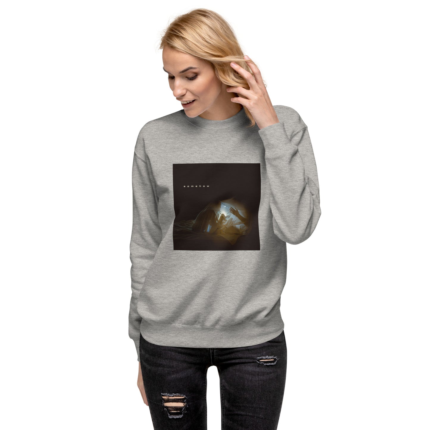 "Somehow" Unisex Sweatshirt