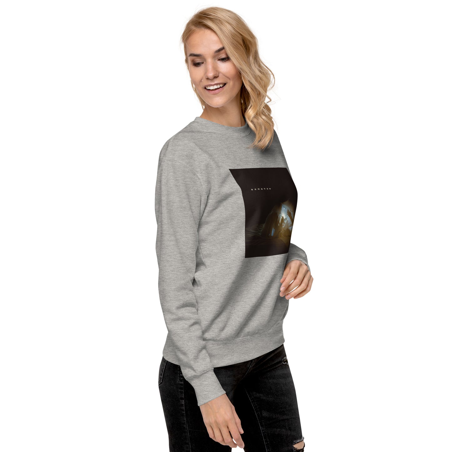 "Somehow" Unisex Sweatshirt