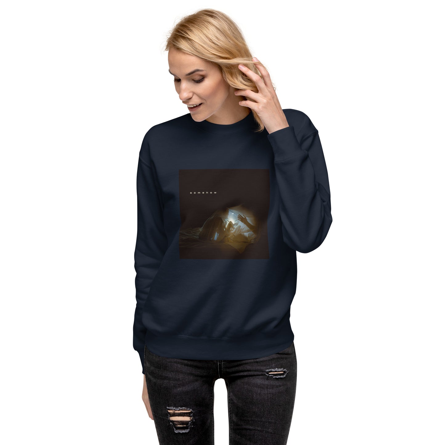 "Somehow" Unisex Sweatshirt