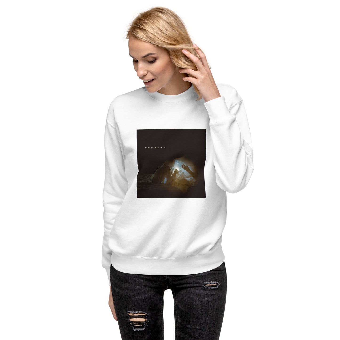 "Somehow" Unisex Sweatshirt