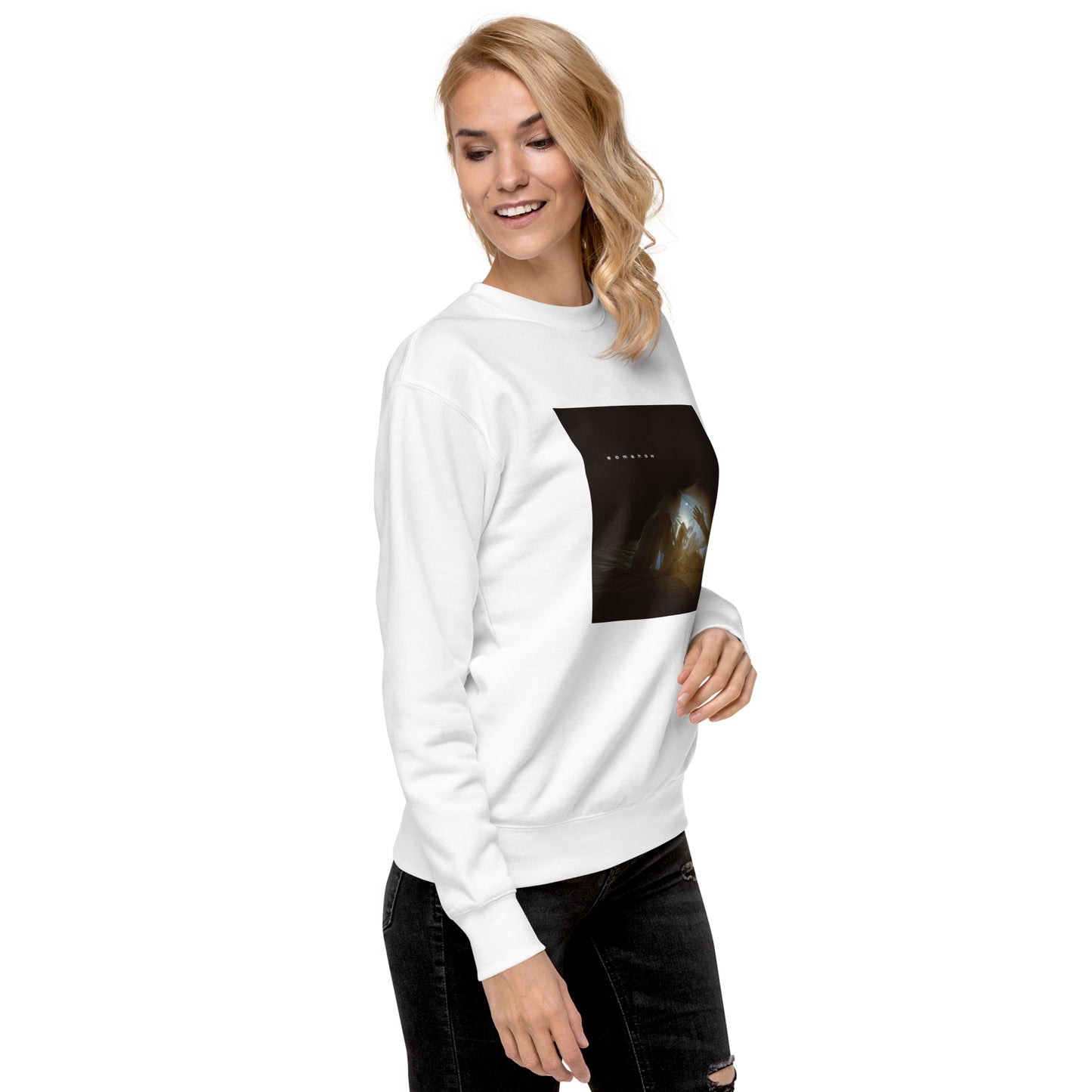 "Somehow" Unisex Sweatshirt